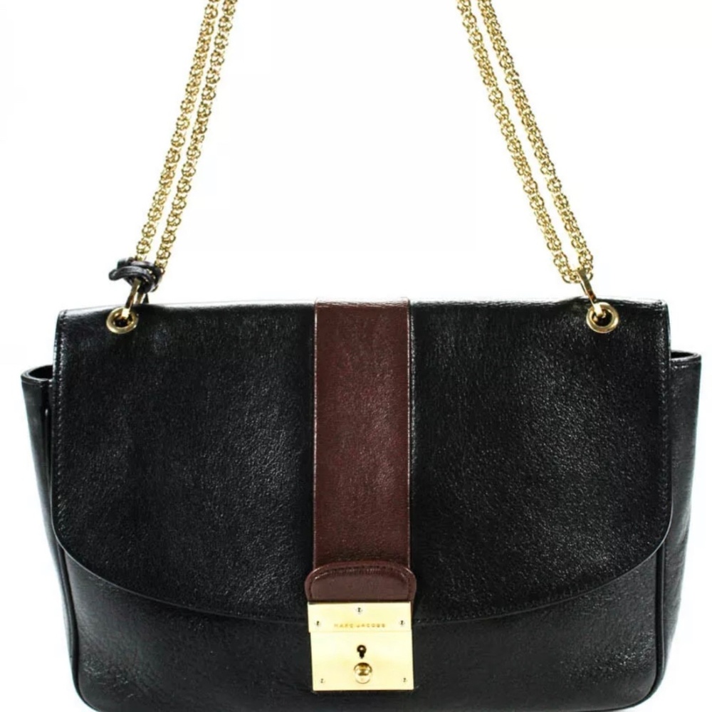 Marc Jacobs Collection Polly Leather Shoulder Bag